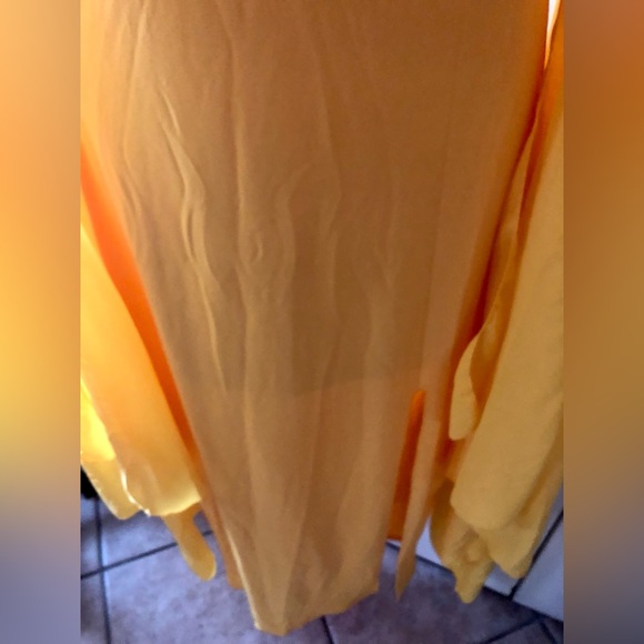 Mayfasey women’s elegant high split flare sleeve formal evening gown maxi - Picture 5 of 10